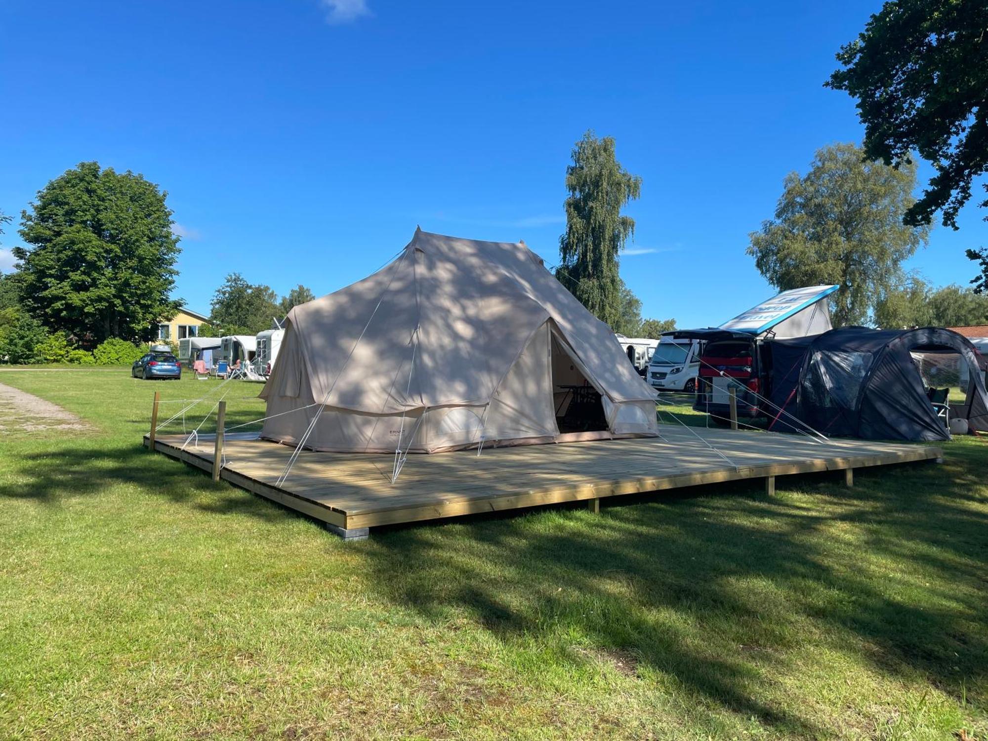 Goekaskratts Camping Hovmantorp Exteriér fotografie